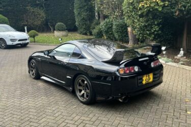 1996 Toyota Supra Twin Turbo 2JZ-GTE Full Black Leather Interior Image