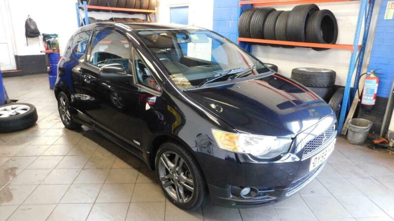 2009 '59' MITSUBISHI COLT RALLIART 3-DR. BLACK. ONLY 40K MILES! Image