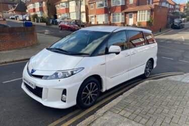 2014 Toyota Eatima Aeras Hybrid 7 Seater Pearl White Low Mileage, Choice Of 3 Image