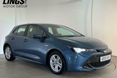 2019 Toyota Corolla Icon Tech Vvti He Petrol/Electric Hybrid blue Automatic Image
