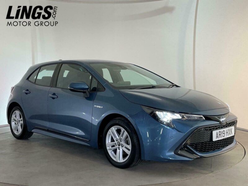 2019 Toyota Corolla Icon Tech Vvti He Petrol/Electric Hybrid blue Automatic Image