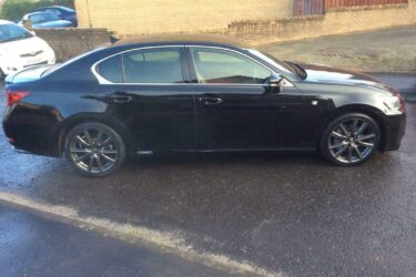 rare lexus gs300 f sport hybrid black fully loaded stunning car flsh 7 stamps Image