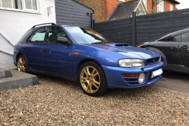 Subaru Impreza Classic Wagon UK Turbo Reddish Blue, Fsh, Great Condition Image