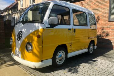 Subaru Sambar RETRO VW CAMPER/COFFEE/SURF VAN PROMO Image