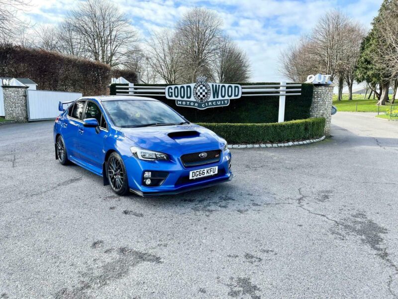 SUBARU WRX STI TYPE UK SYMETRICA 4X4 AWD DOHC 2.5L TURBO UK SPEC EVO LANCA Image