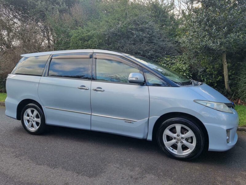 TOYOTA ESTIMA 2.4 AERAS HYBRID X4WD E-FOUR- 8 SEATER- 5DR- 2009- BLUE*LOW MILES* Image