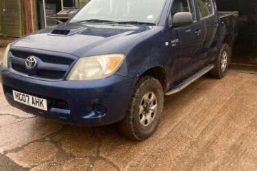 Toyota hilux 2007 D4D 82,678 miles. Image