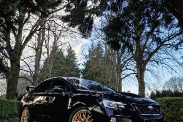 2016 66 BLACK SUBARU WRX STI TYPE UK SYMMETRICAL 30000 MILES FSSH - LONG MOT Image