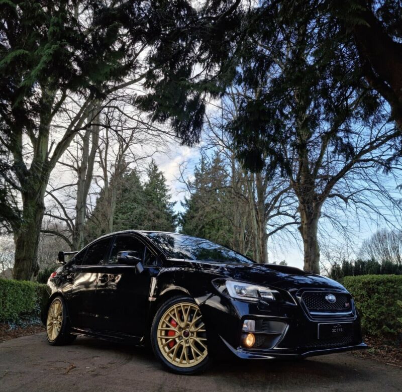 2016 66 BLACK SUBARU WRX STI TYPE UK SYMMETRICAL 30000 MILES FSSH - LONG MOT Image