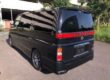 Nissan elgrand e51 black 2.5 automatic 8 leather seater fresh japanese import Image
