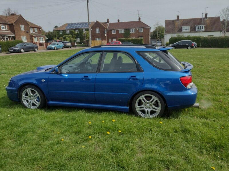 2004 Subaru Impreza WRX SL model blobeye wagon blue Image