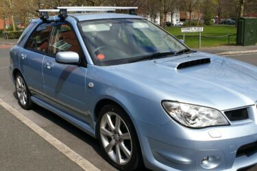 2007 Subaru Impreza WRX Wagon (Aqua Blue) Image