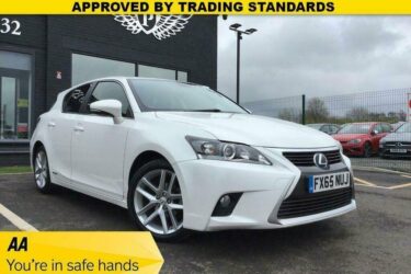 2015 LEXUS CT 1.8 200H SE 5d 134 BHP Image