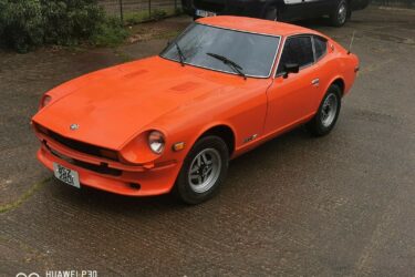 Datsun 280z z car 1976 Nissan 2 seater classic lhd sorts usa red uk collectors Image