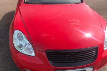 LEXUS SC430 AUTO CONVERIBLE 4.3 PETROL RED 2002 Image