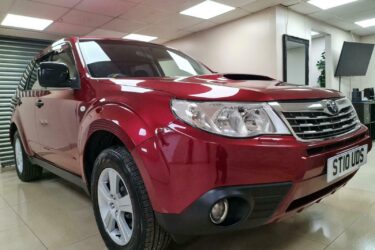 Subaru Forester 2.0D X Red 4X4 £30 Tax 1 Owner DIESEL WARRANTY 12 MONTHS MOT Image