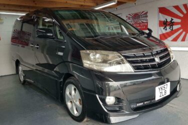 Toyota Alphard 2.4 black automatic 8 seater fresh japanese import 2007 Image