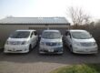 Toyota Alphards and Mazda Bongo's in Ipswich. Image