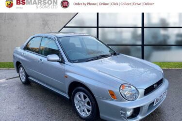 2002 Subaru Impreza 2.0 GX 4dr Saloon Petrol Manual Image