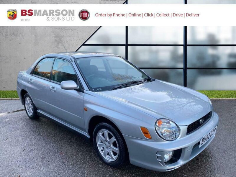2002 Subaru Impreza 2.0 GX 4dr Saloon Petrol Manual Image