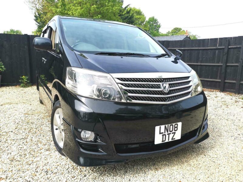 2008 Toyota Alphard 2.4 AUTO PRIME 8 SEATS TOP SPEC 57k MILES BLACK Image