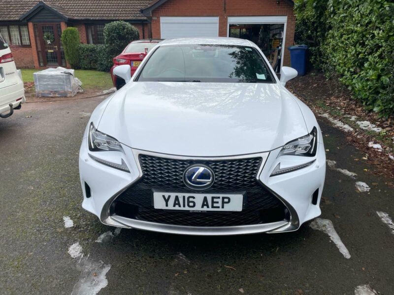 2016 LEXUS RC 300H F SPORT CVT COUPE 2.5L AUTOMATIC HYBRID PETROL/EL FULL LEATH Image