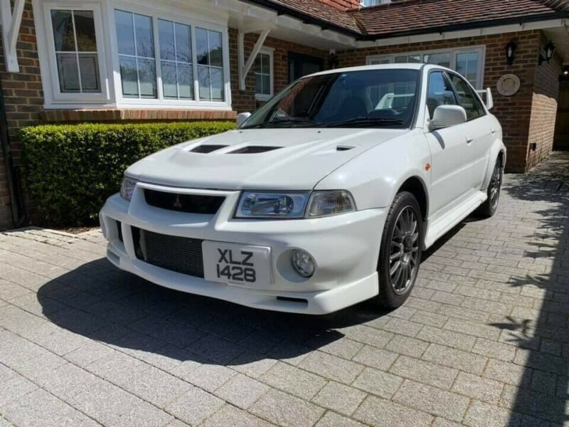 MITSUBISHI EVO 6 WHITE Superb Condition Image