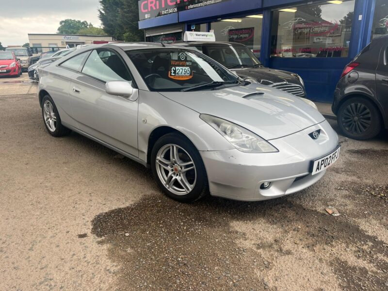 2002 Toyota Celica 1.8 VVTi 3dr Hatchback Petrol Manual Image