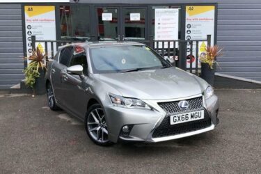 2016 Lexus CT 200H F SPORT CVT Hatchback Petrol Automatic Image