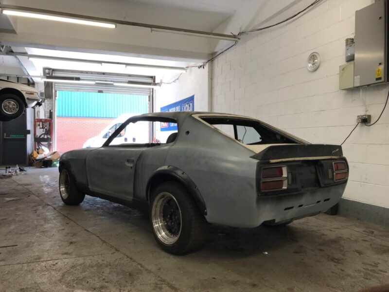 Datsun 260Z restoration project. Image