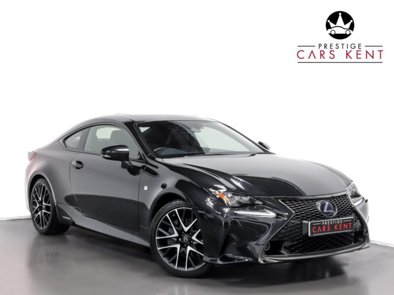 Lexus RC 300h 2.5 F-Sport Black Edition 2dr CVT Auto Coupe Petrol/Electric Hybri Image