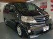 Toyota alphard 2.4 automatic black corrosion free fresh japanese import 2007 Image