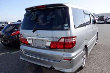 Toyota Alphard 2.4 silver petrol automatic 8 seater fresh japanese import 2008 Image