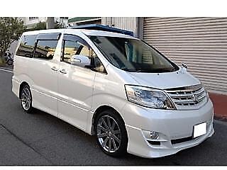 Toyota Alphard 2.4 white petrol automatic 8 seater fresh japanese import 2008 Image