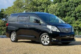 Toyota Alphard 2009, Double Sunroof, L Package 3.5 Automatic, Pearl Black Paint