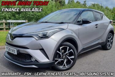 Toyota C-HR 1.2 VVT-i Dynamic leather heated seats SAT NAV, JBL sound toyota chr Image