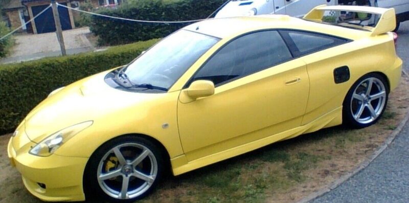 2005 Toyota Celica 1.8 VVTL-I 190 Factory Yellow GT 6 Speed Manual Jade-R Racing Image