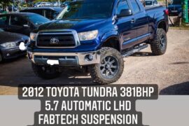 2012 TOYOTA TUNDRA 5.7 381BHP MONSTER PICKUP LHD LIFTED 6inch NEW FABTECH SUSP