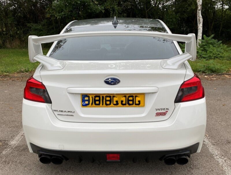Subaru Wrx Sti, 2014 in pearlescent white Image