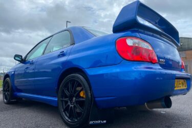 2005 SUBARU WRX TURBO BLUE FSH HPI CLEAR INVESTMENT CAR EXECELLENT EXAMPLE MAYPX Image