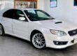 2007 Subaru Legacy 2.0 STi Fresh Import JDM Pearl White Grade 4 Image