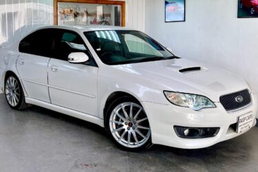 2007 Subaru Legacy 2.0 STi Fresh Import JDM Pearl White Grade 4 Image