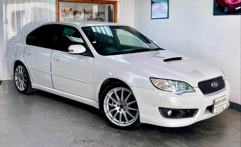 2007 Subaru Legacy 2.0 STi Fresh Import JDM Pearl White Grade 4 Image