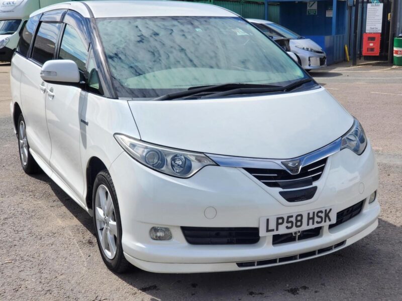 2008 Toyota Estima Hybrid E four G fresh import warrented mileage 71K MPV Hybrid Image