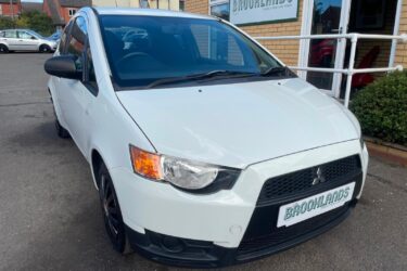 2012 Mitsubishi Colt 1.1 CZ1 White 3 Door Low Insurance Group Aux Input 58+mpg Image