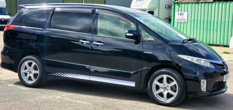 2013 Toyota Estima Hybrid E four 8 seater Fresh import Warrented mileage MPV Hy Image