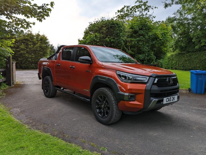 2021 71 reg Toyota Hilux 2.8 D-4D Invincible X Double Cab Pickup Auto 4WD Image