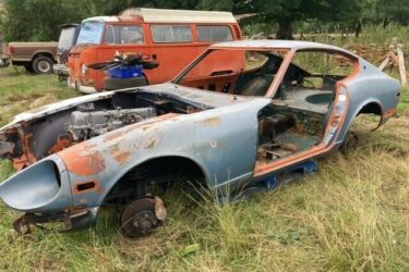 Datsun 240Z Shell parts car Californian import LHD For Restoration Image