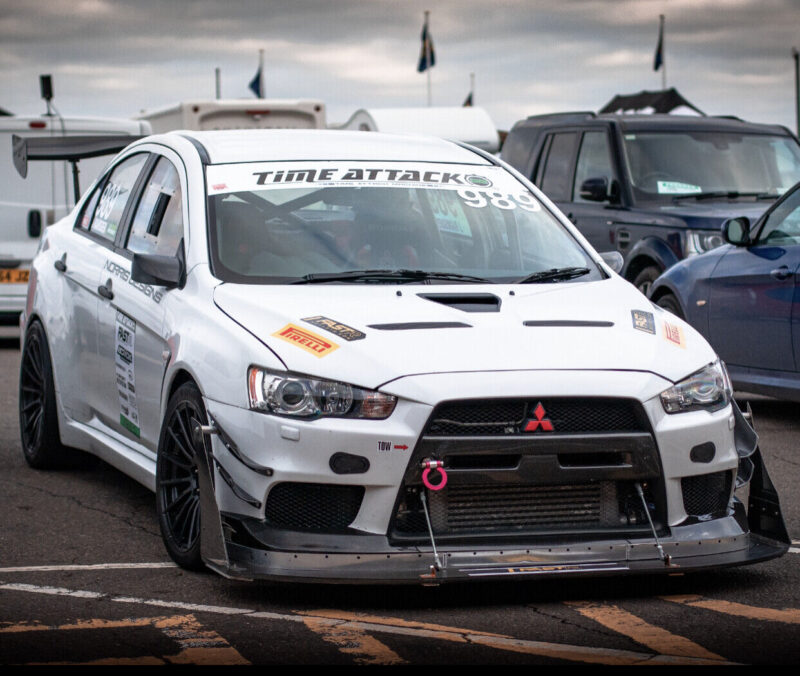 Mitsubishi evo x. Track car. RS MANUAL RS diffs Norris built engine. 670hp Image