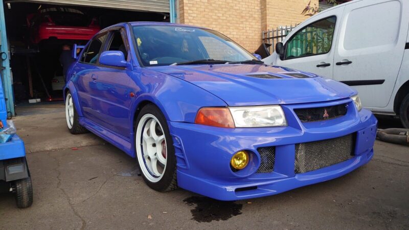Mitsubishi Lancer Evo 6 GSR Reims Blue Image